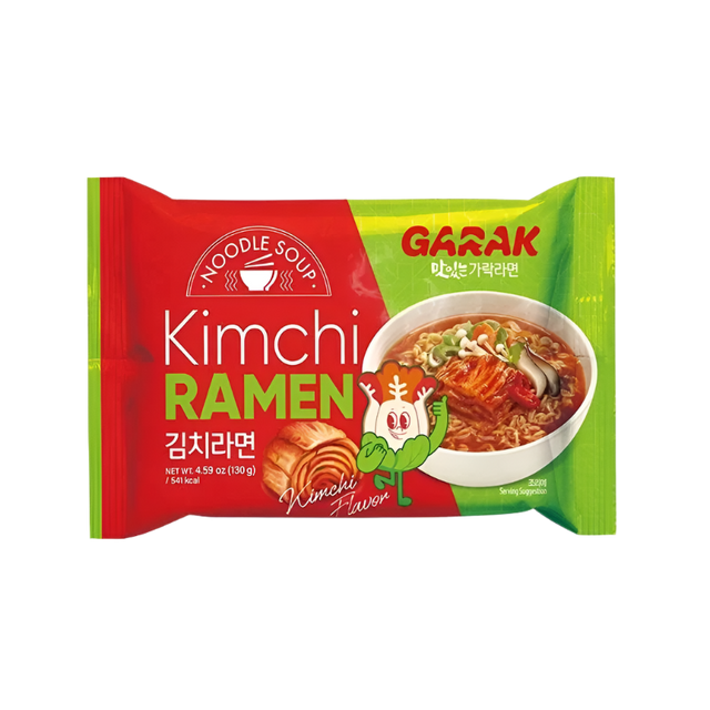 GARAK greitai paruošiami makaronai - ramenas (kimči skonio)