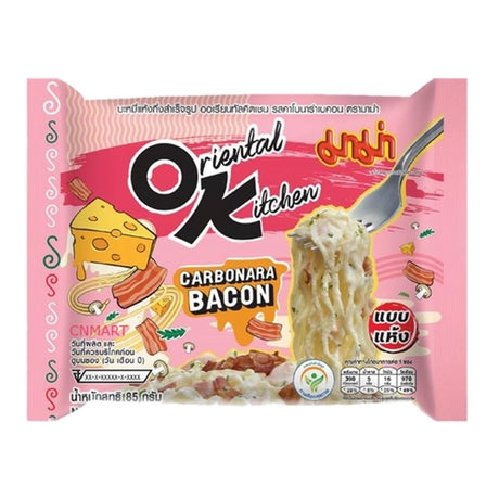 MAMA greitai paruošiami makaronai "ORIENTAL KITCHEN" (šoninės karbonara skonio)