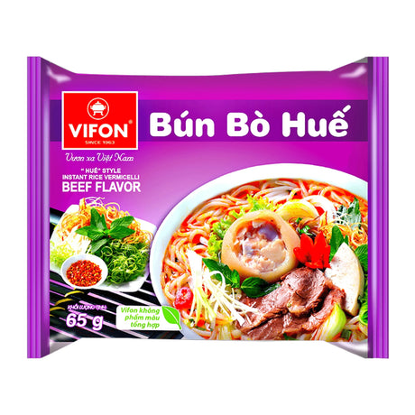VIFON "Hue" stiliaus greitai paruošiami makaronai (jautienos skonio)