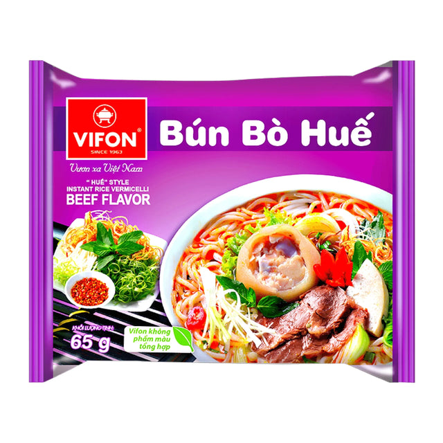 VIFON "Hue" stiliaus greitai paruošiami makaronai (jautienos skonio)