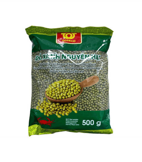 TOTACO spindulinės pupuolės - mung pupelės (nelukštentos)
