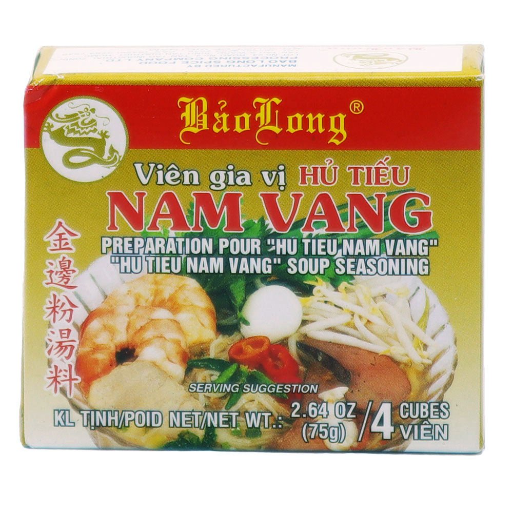 BAO LONG sultinio kubeliai sriubai "HU TIEU NAM VANG" (4 kub.)