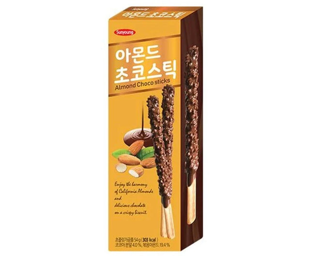 SUNYOUNG šokoladinės lazdelės "ALMOND CHOCO"