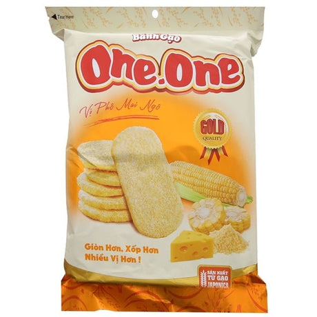ONE ONE ryžių krekeriai (sūrio skonio)