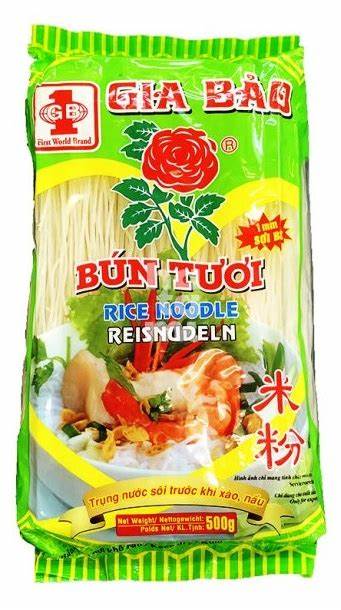 GIA BAO ryžių makaronai "BUN TUOI" (1,2 mm)