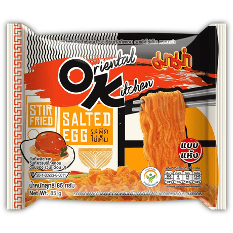 MAMA greitai paruošiami makaronai "ORIENTAL KITCHEN" (sūraus kiaušinio skonio)
